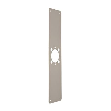 Don-Jo 3-1/2" x 15" Remodeler Plate with Cross Bolt Holes RP135152630